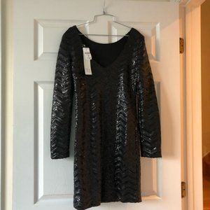 Sequin little black dress from LF stores